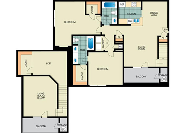 Floorplan - Lakeview at Cottage Hill