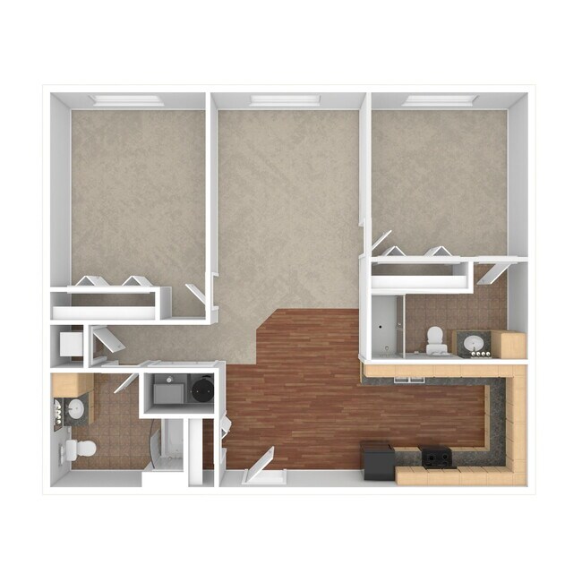 Floorplan - Iron Point Apartments