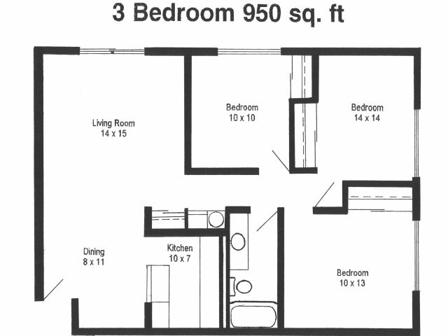 Floorplan - The Bluffs