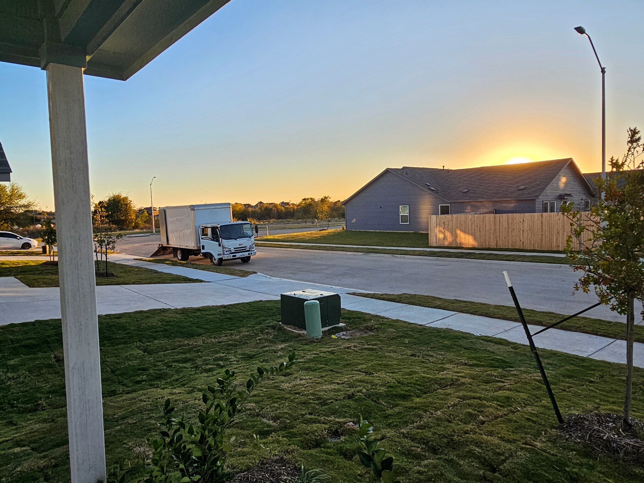 View from front porch - 11414 Marcellus Way