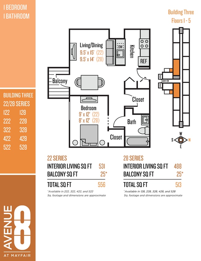 Floorplan - Avenue 8 at Mayfair