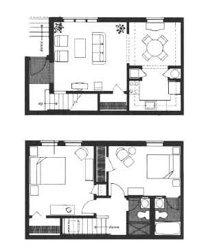 2BR/2BA - Station House Apartments