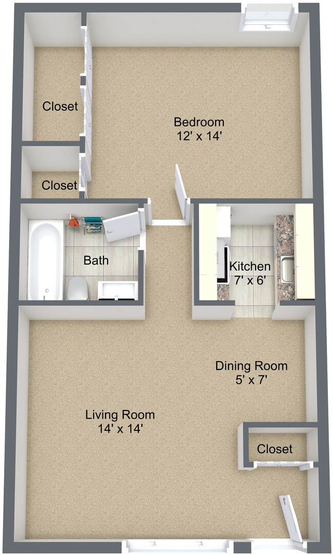 Floorplan - Bloomfield On The River