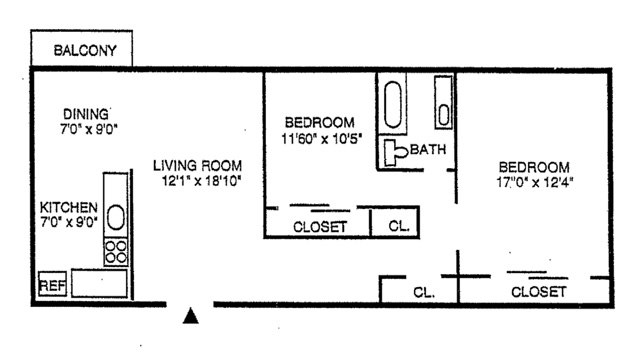 Floorplan - Ridley Park Court