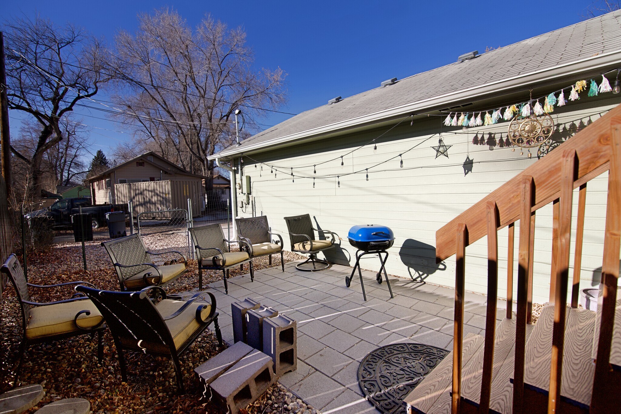 Back porch area - 903 Terry St