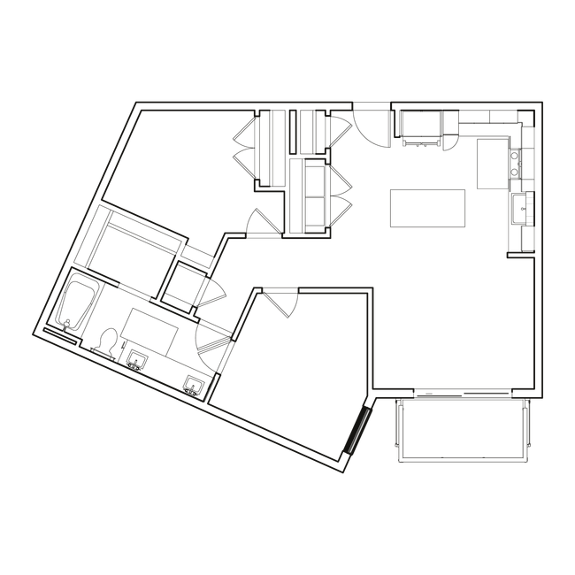 FloorPlan-UNITB3_noLabel - The Wade