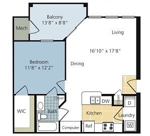 1BR/1BA - Bell Annapolis