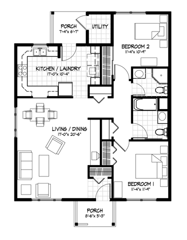 Floorplan - Summit Wood Apartments