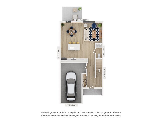 Floorplan - Hamlet at Avalon Park - Homes and Townhomes for Rent