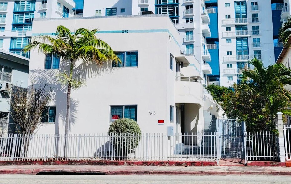 Front of the building - 7615 Harding Ave