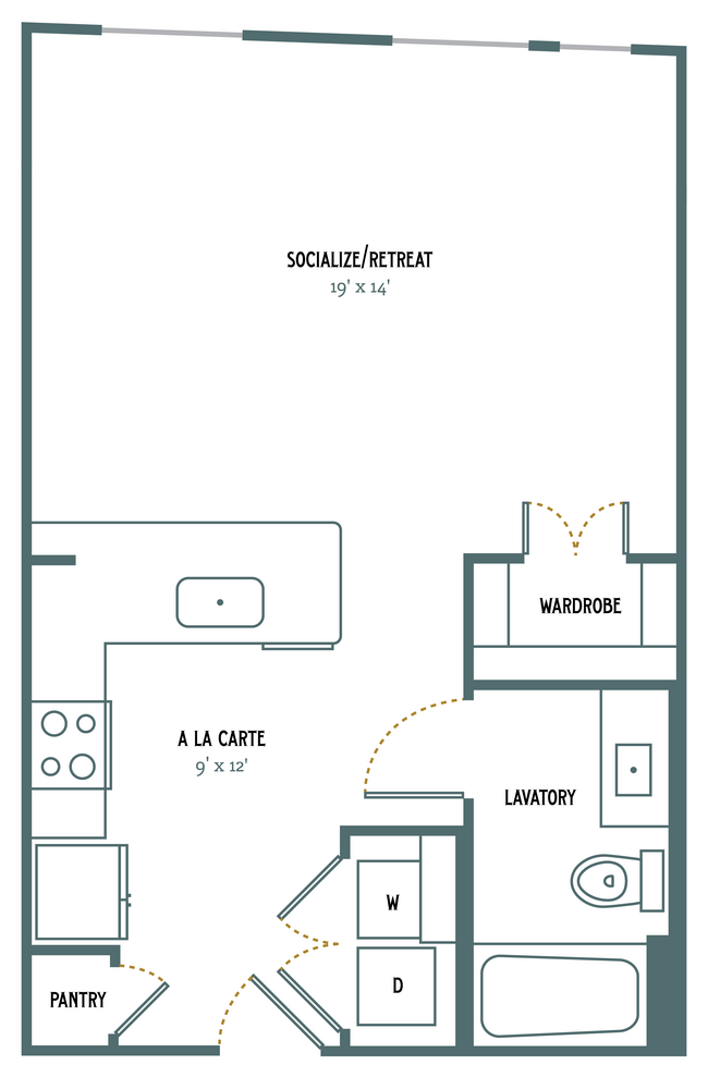 Floorplan - Gatsby on Ross