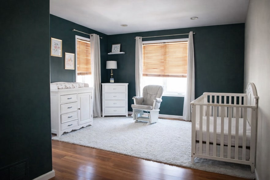 Back bedroom (3rd floor) - 1623 Swain St