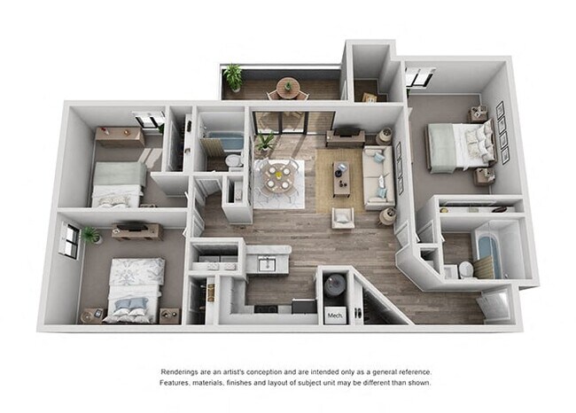Floorplan - Compass at City Center