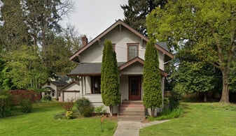 main house front exterior - The Dwelling Place