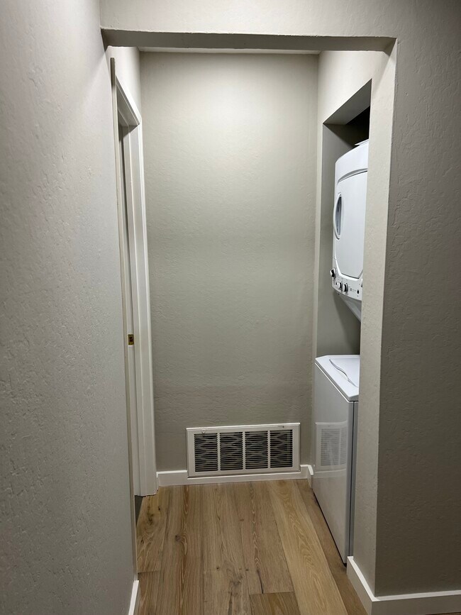 Hallway: In-unit laundry - 1177 Honey Trl