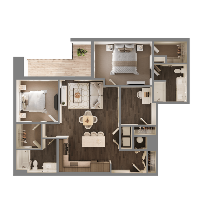 Floorplan - Artifact NoDa