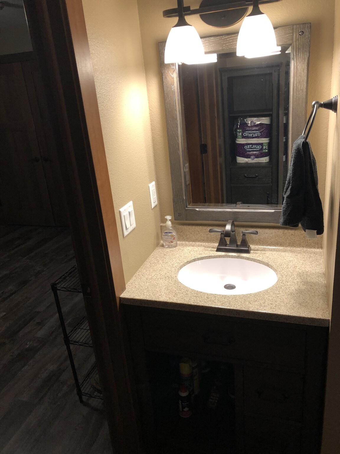 Bath #1 vanity - 332 S Linn St