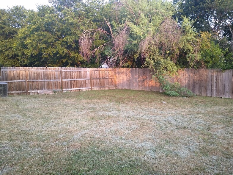Backyard - 6306 Green Top Dr