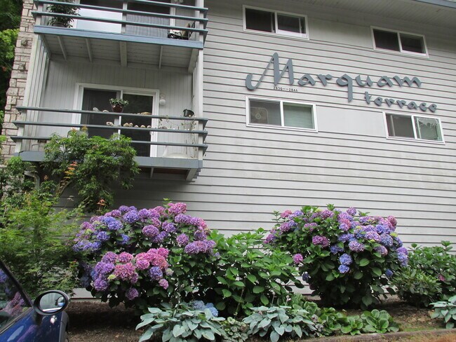 Front with balcony - 2836 SW Sam Jackson Park Rd