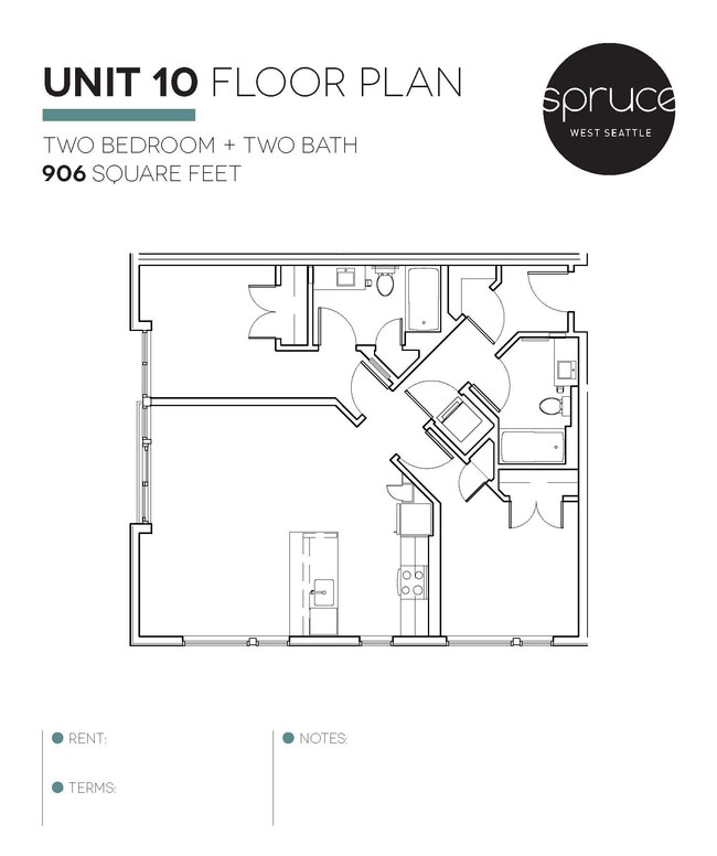 Floorplan - Spruce