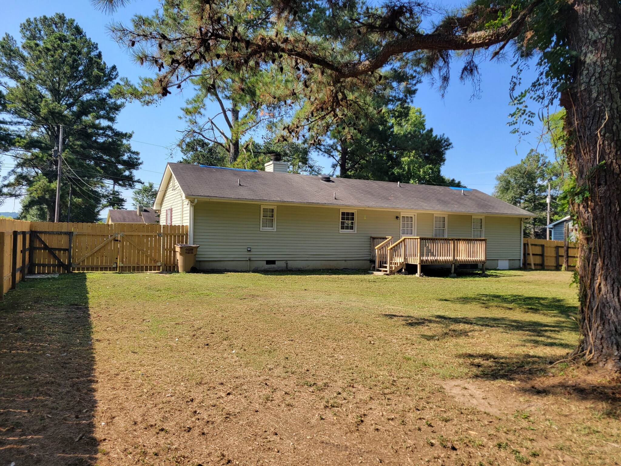 View 2 of Backyard - 18 Brown Dr SW
