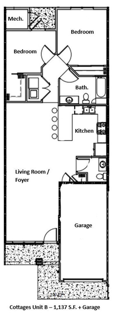 Building Photo - 2 Bedroom 1.5 Bath Single Story Cottage Ranch