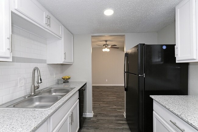Kitchen in the B2 Two-Bedroom Townhome - Zander Park