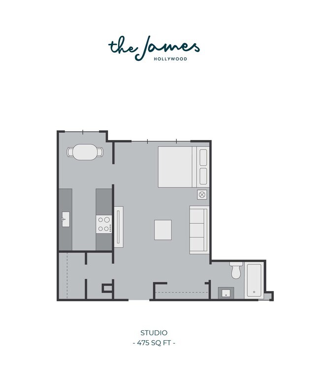 Floorplan - The James Hollywood