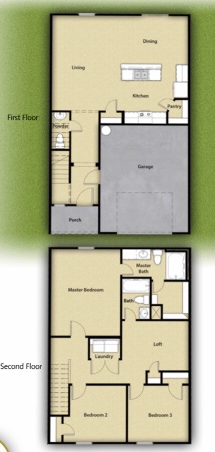 Floor plan - 2022 Talbert Ct