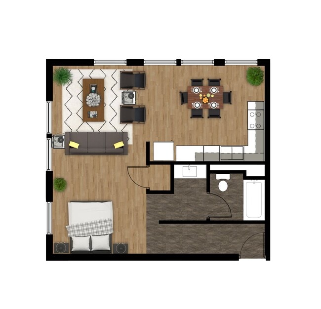 S1 Floor Plan - Besa Monona