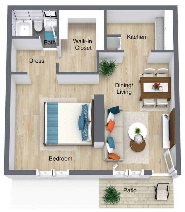 Interior Photo - Pine Arbor