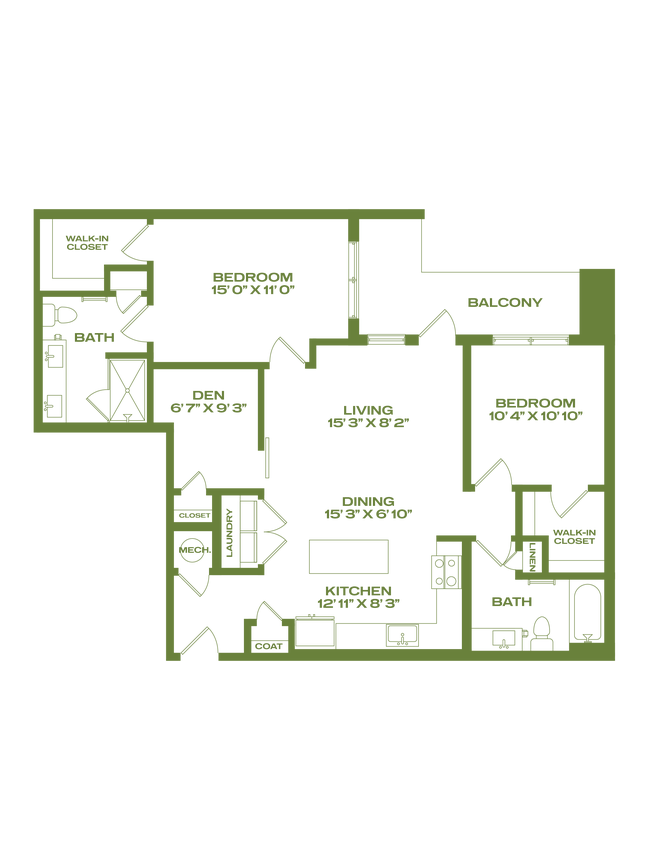 Floorplan - Artifact NoDa