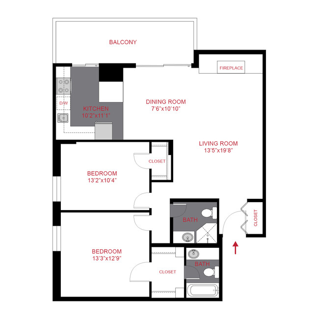 Floorplan - 1044 Downing