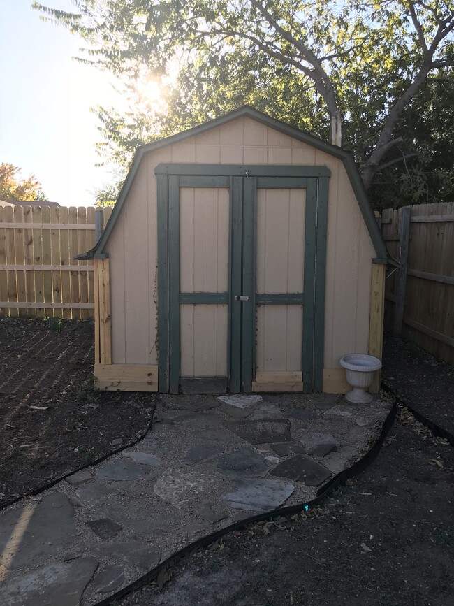 Storage Shed - 516 Mustang Drive