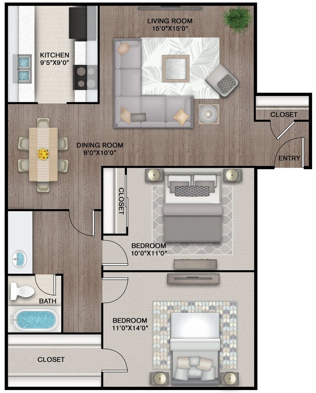 Floorplan - The Estates at Avenstar