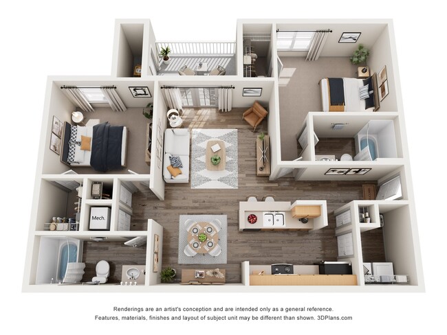 Floorplan - Trails at Flat Rock