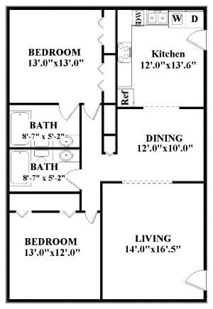 OTA 2-2, 1180 sqft - Ole Towne