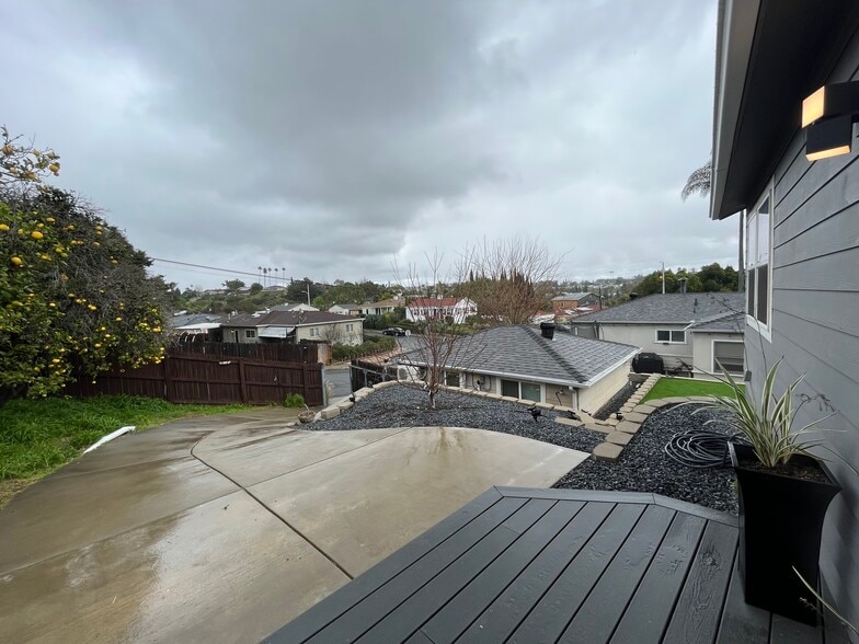View from front door / deck - 4358 Aragon Dr