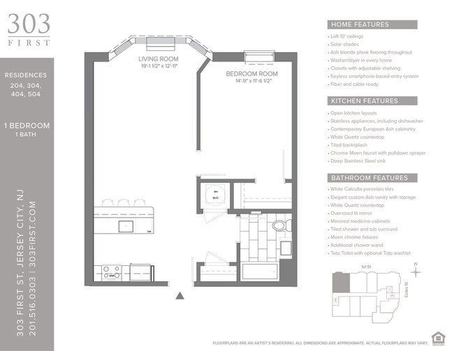Floorplan - 303-311 First Street