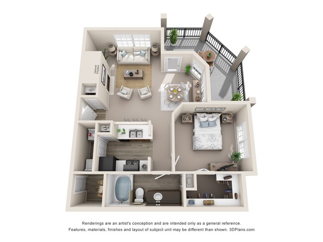Floorplan - TalaVera Apartments