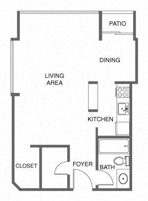 Floorplan - 2000 Broadway Street Apartments