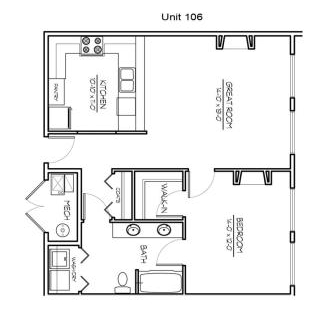 Floorplan - One & Nine Condominiums