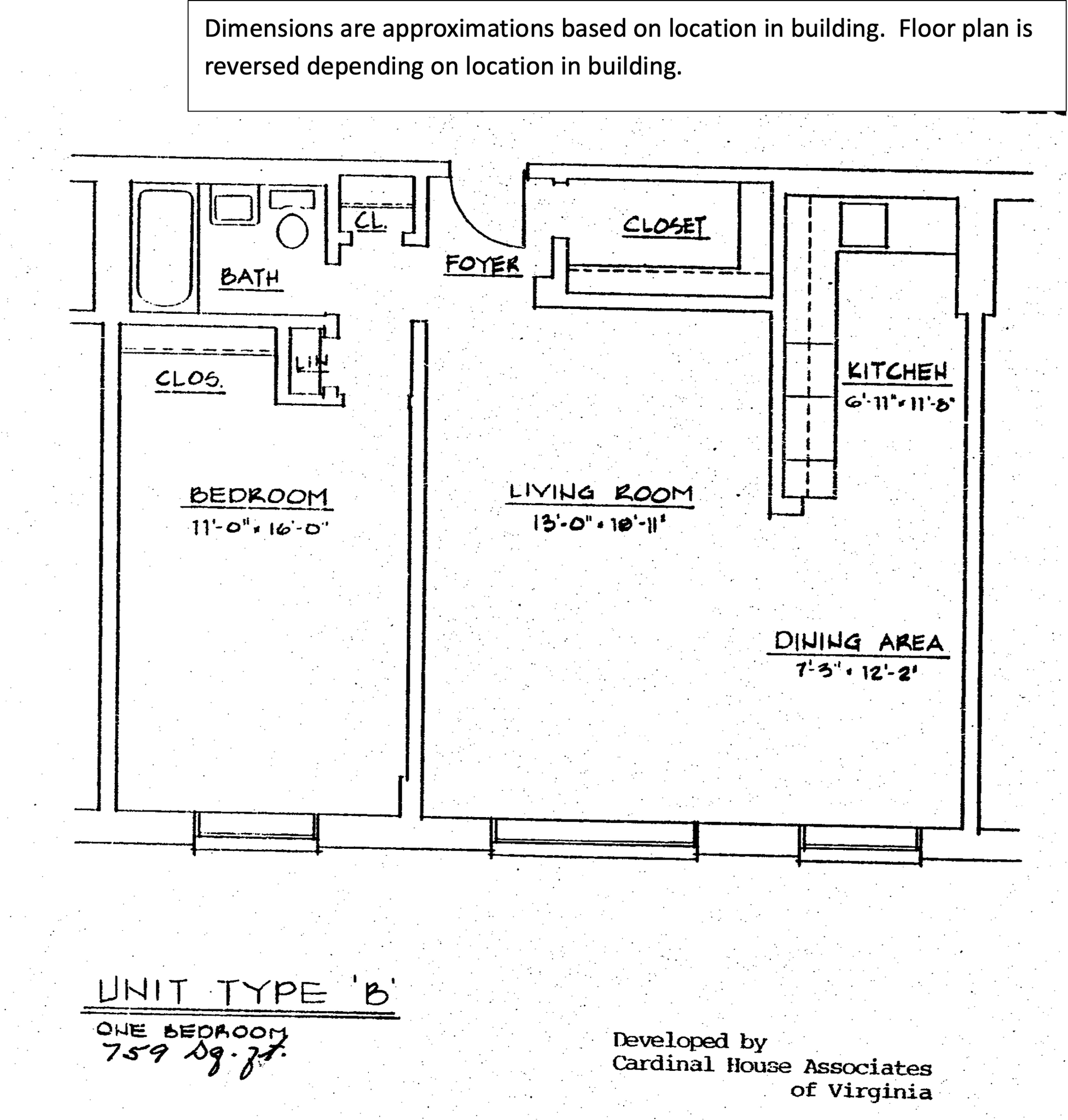 Floorplan - 3000 Spout Run Pkwy
