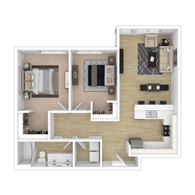 Stag Floorplan 2x1 - Homestead Landing