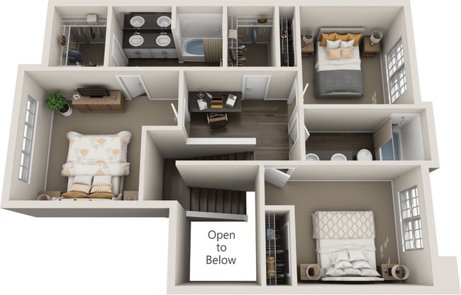 Floorplan - The Retreat Ft. Worth
