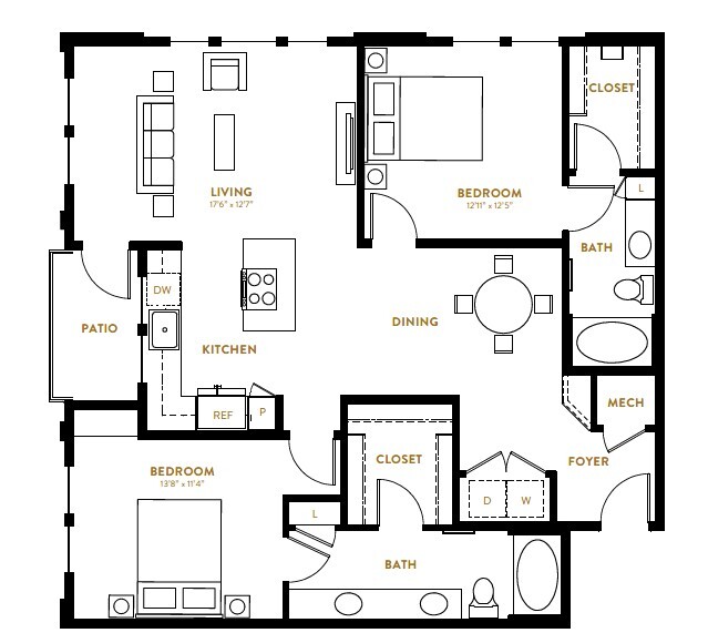 Floorplan - Berkshire Pullman