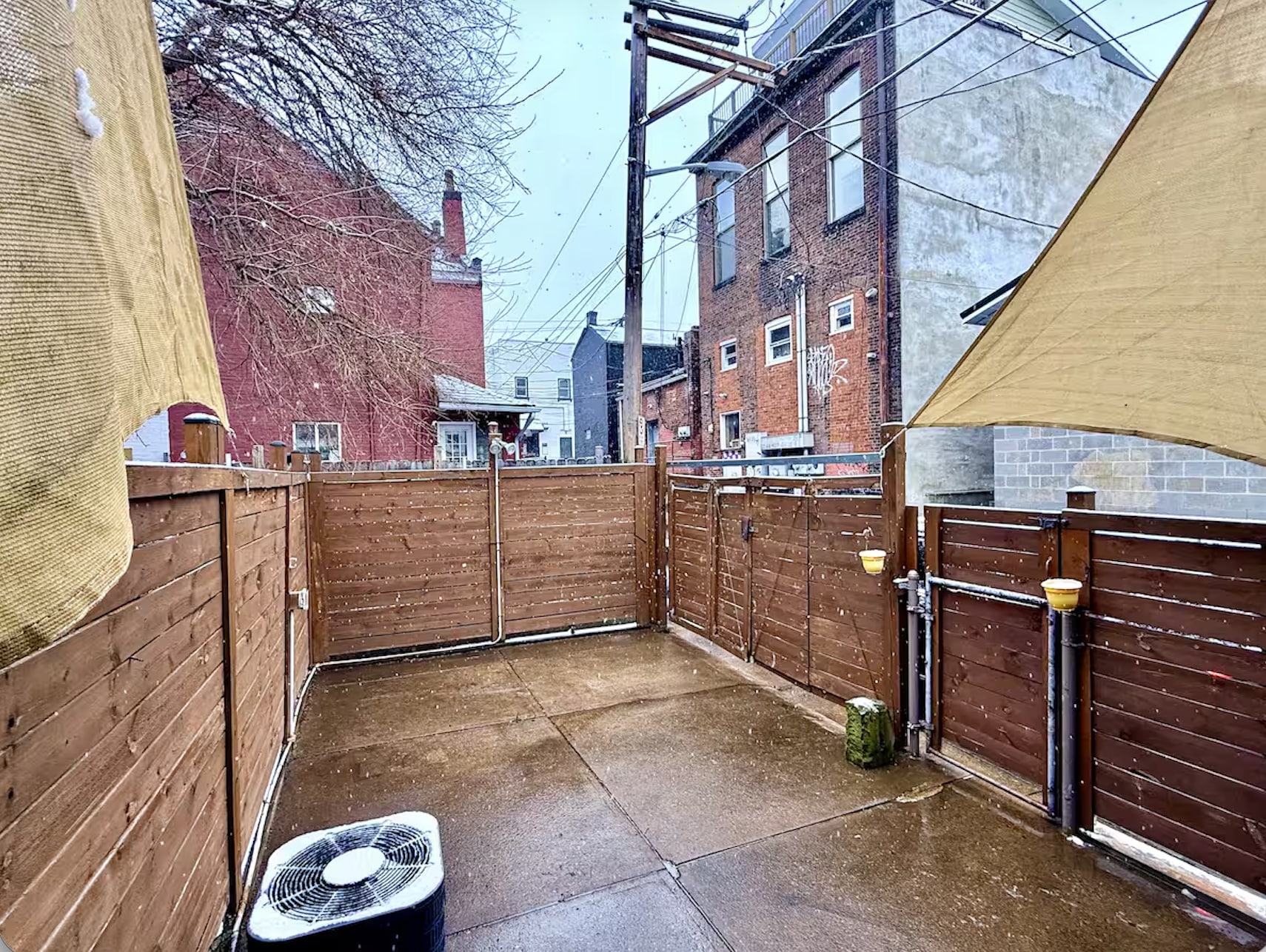 gated parking lot - 187 42nd St