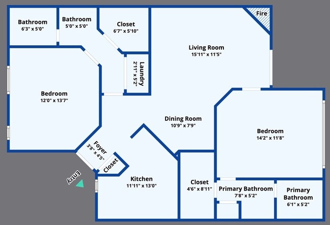 Building Photo - Modern UTC Condo with En Suite Bedrooms, Balcony & Community Amenities