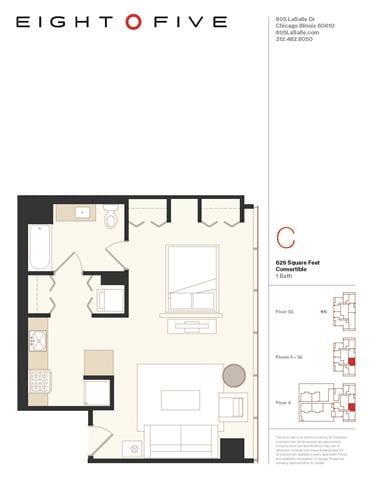Floorplan - Eight O Five