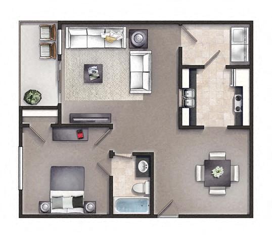 Floorplan - Ballantyne Commons of Stockbridge
